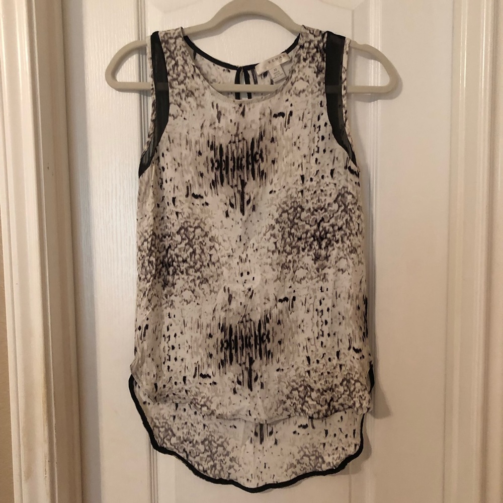 Kenar Printed Sleeveless Top